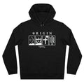 ORIGIN Armenian heritage graphic hoodie by Hayk Heritage, front chest print