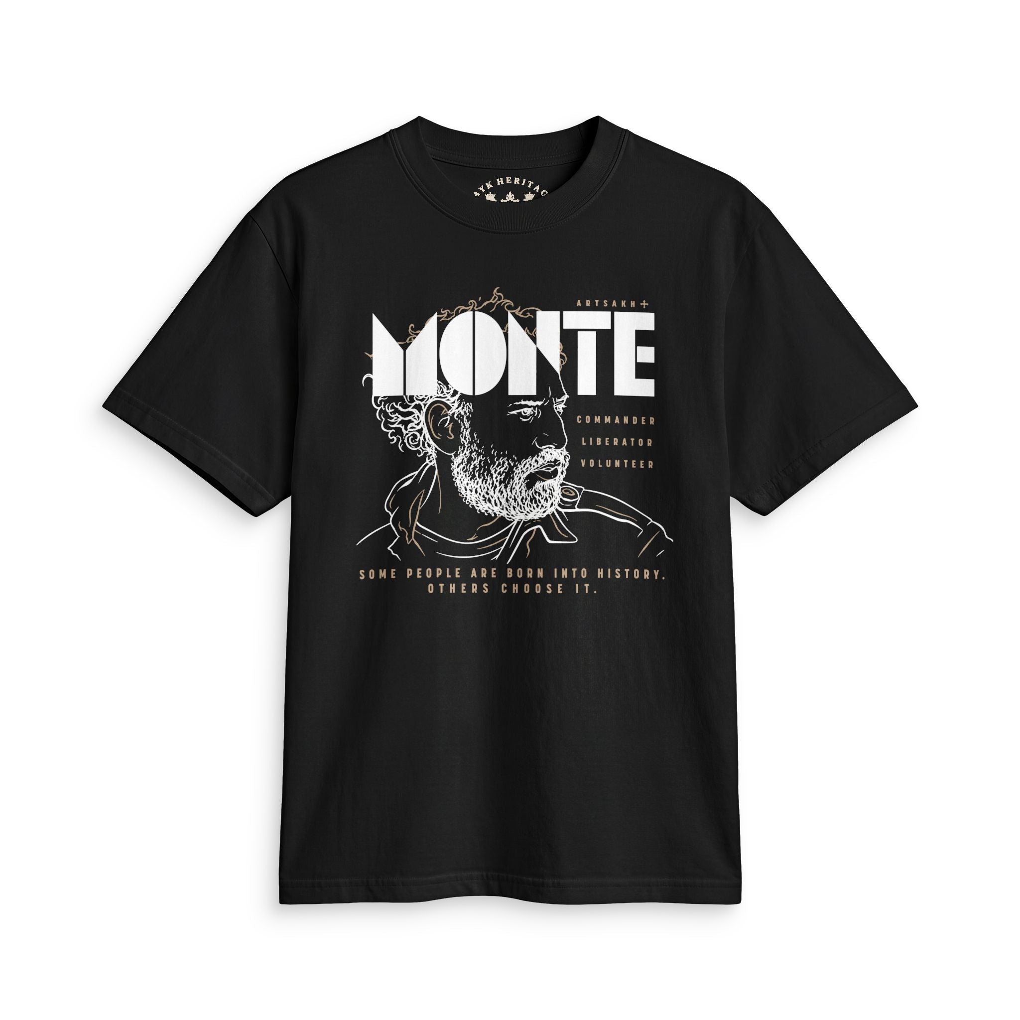 Monte Melkonian Avo | Armenian Karabakh war tribute t-shirt | Hayk Heritage