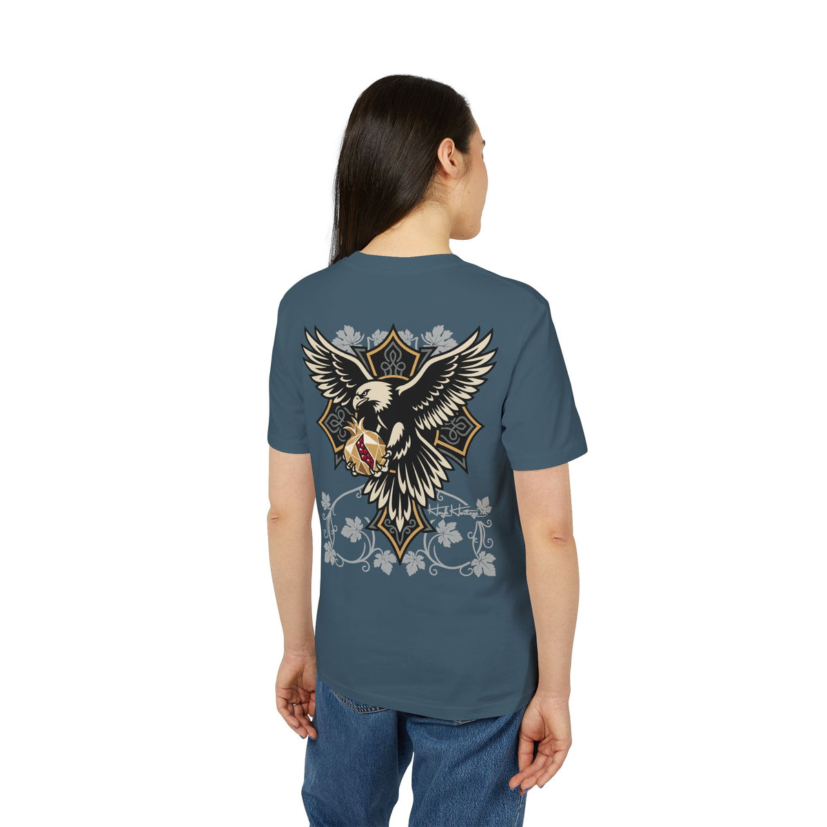 Carried Forward — Armenian Eagle & Pomegranate T-Shirt