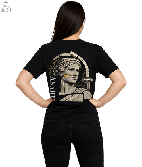 Anahit Armenian Goddess Stone-Style Adult Tee - Grit & Grin