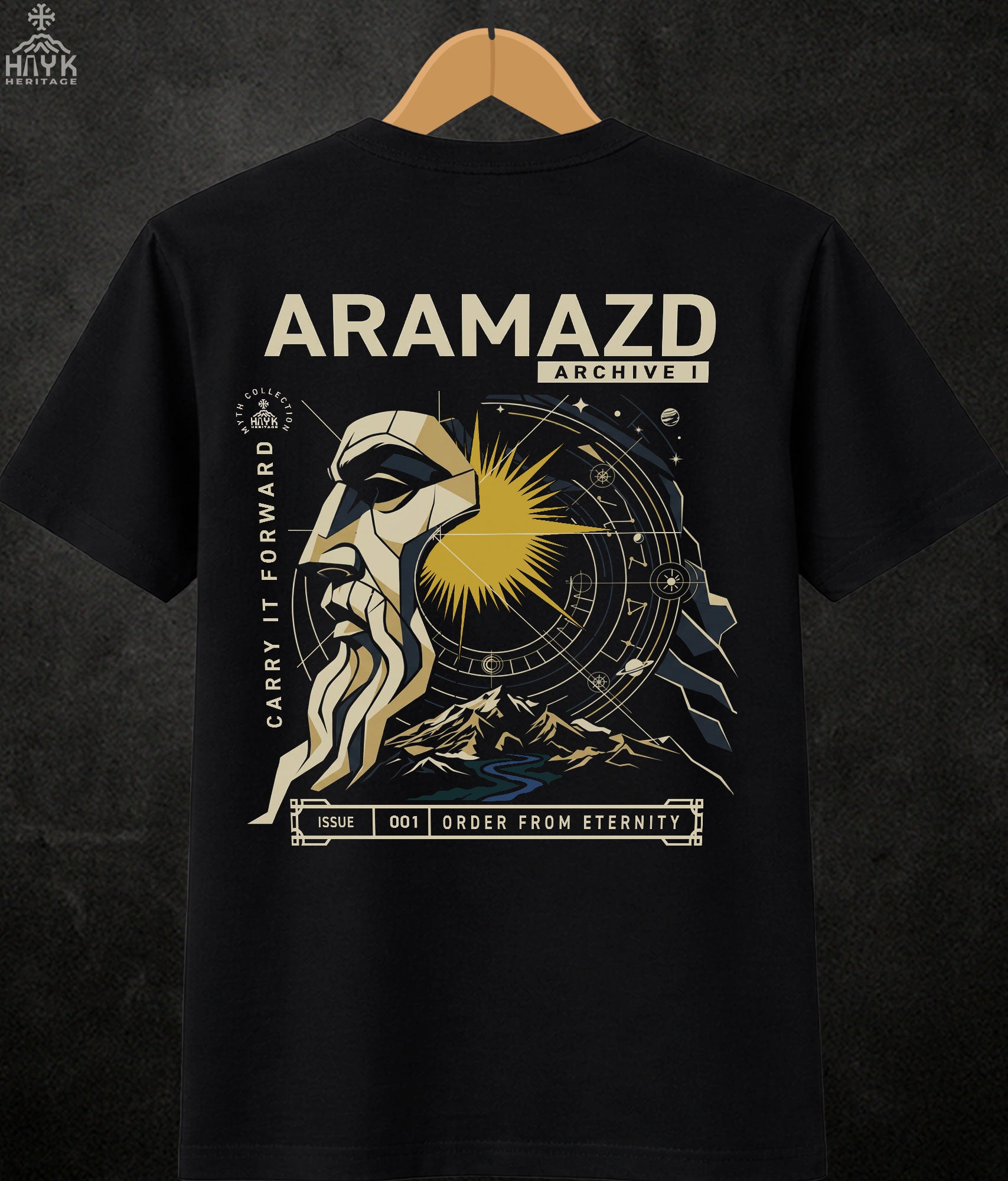 Aramazd Archive I — Order From Eternity | Hayk Heritage T-Shirt