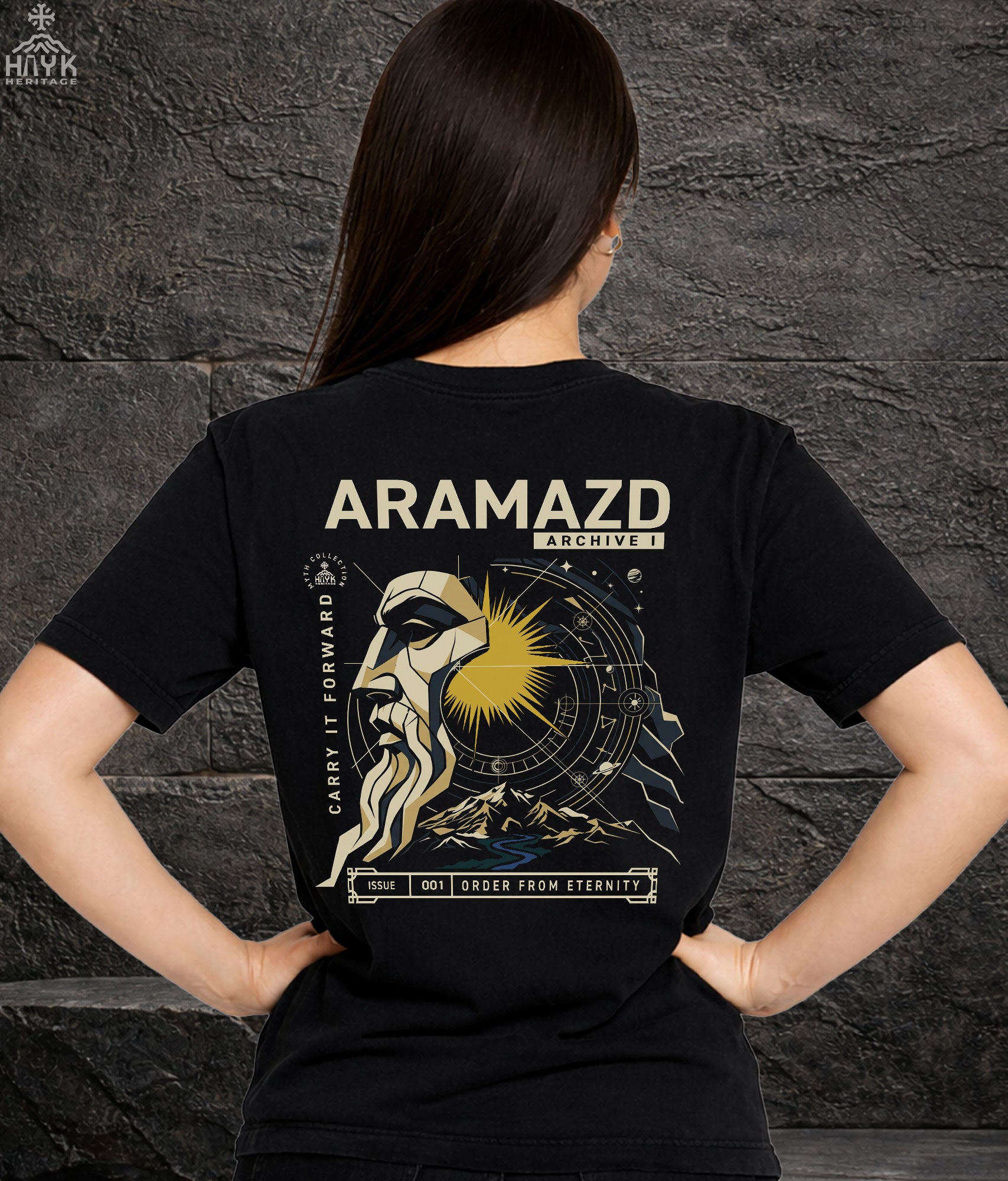 Aramazd Archive I — Order From Eternity | Hayk Heritage T-Shirt