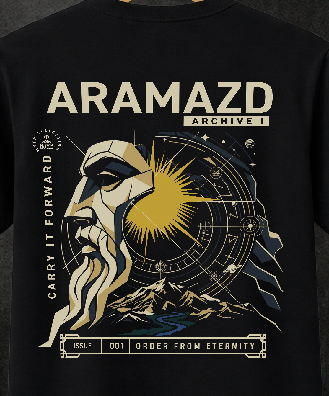 Aramazd Archive I — Order From Eternity | Hayk Heritage T-Shirt