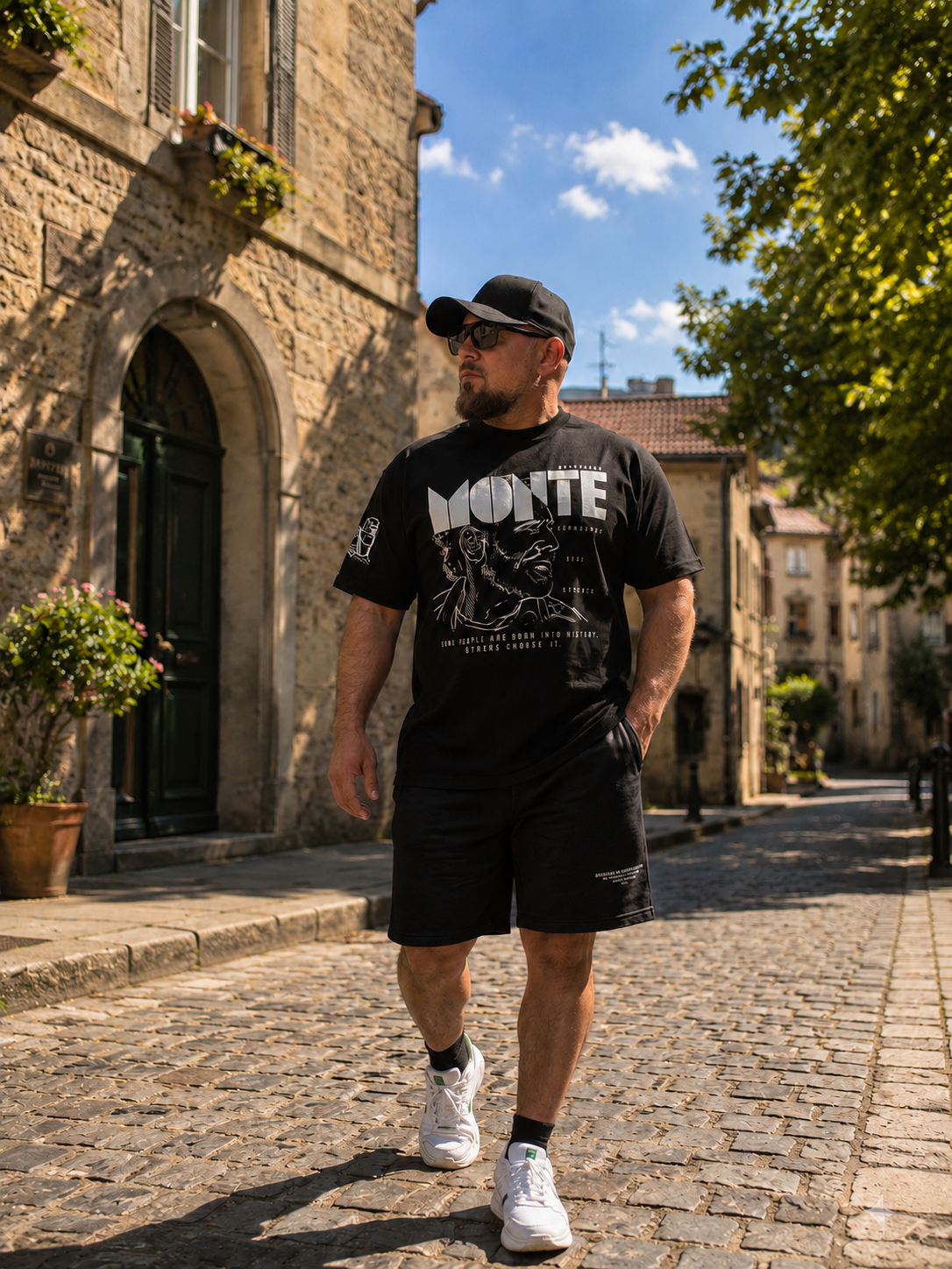 Monte Melkonian Armenian t-shirt closeup of front chest portrait design