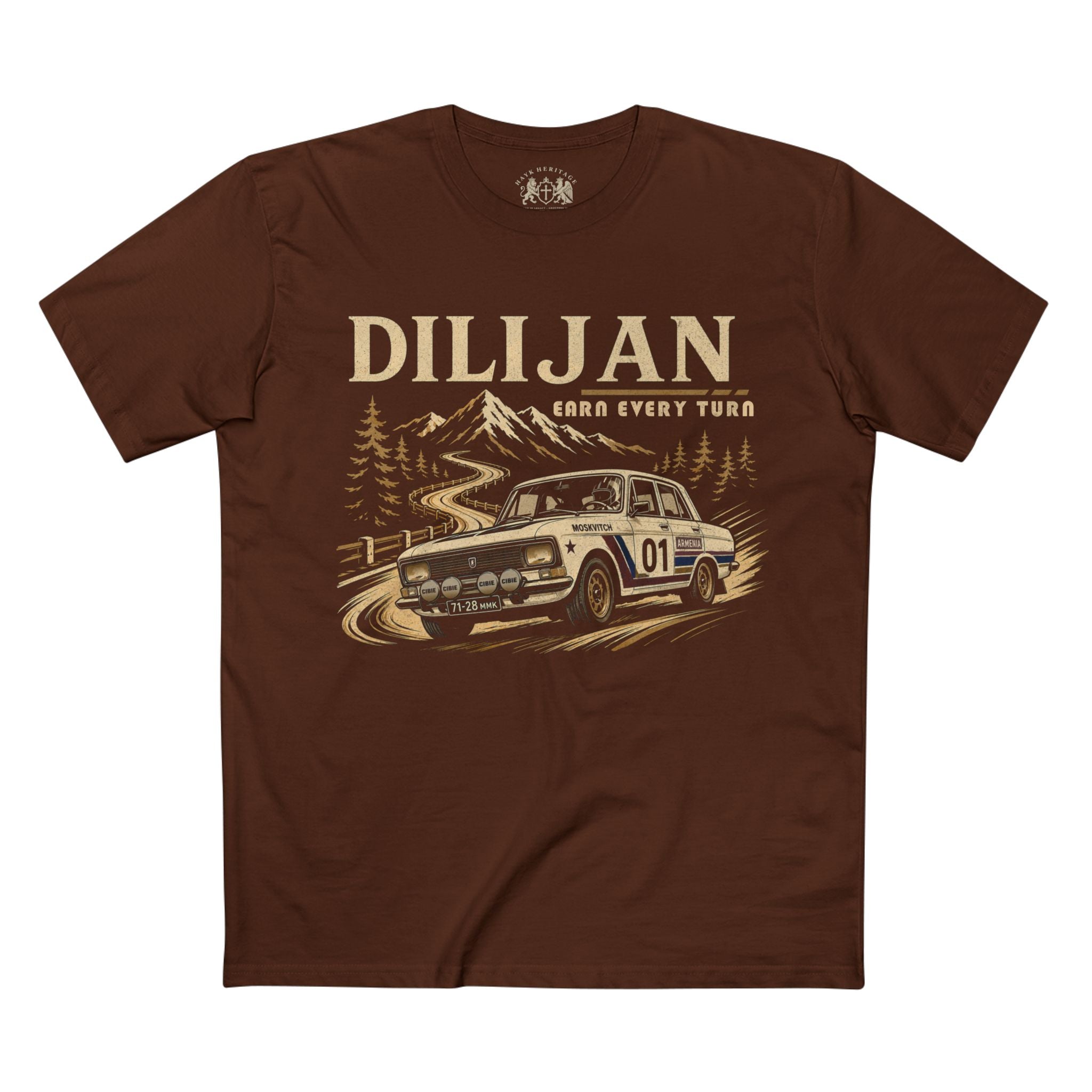 Dilijan - Moskvitch Tee | Vintage Distressed - Grit & Grin