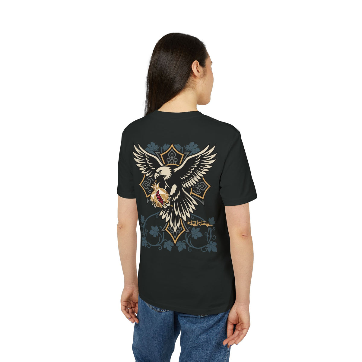 Carried Forward — Armenian Eagle & Pomegranate T-Shirt