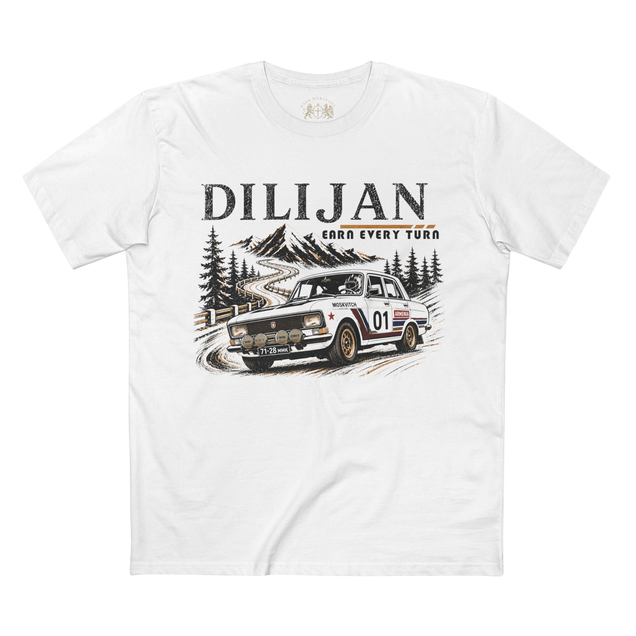 Dilijan - Moskvitch Tee | Vintage Distressed - Grit & Grin
