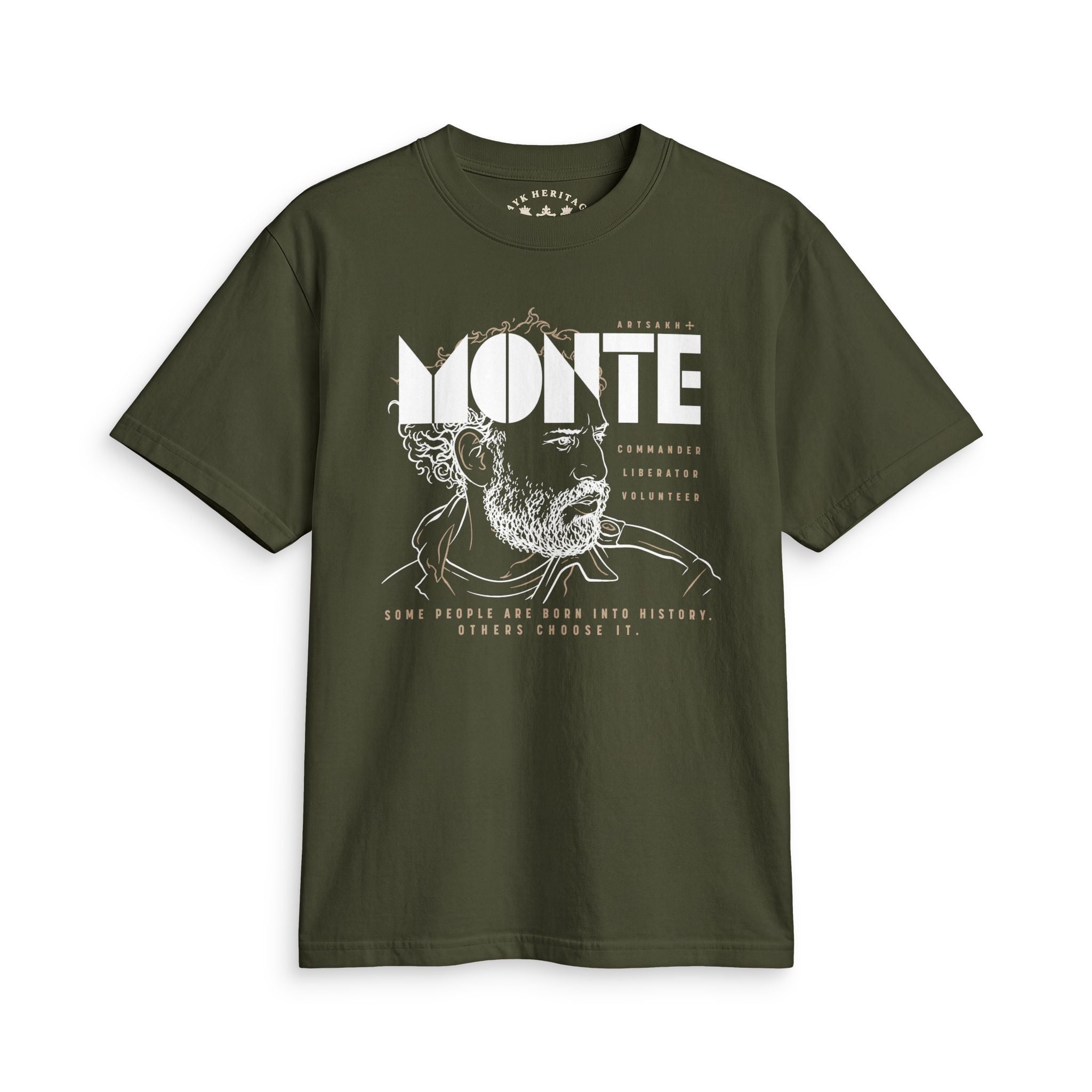 Monte Melkonian Armenian diaspora heritage tee | Made to order graphic shirt
