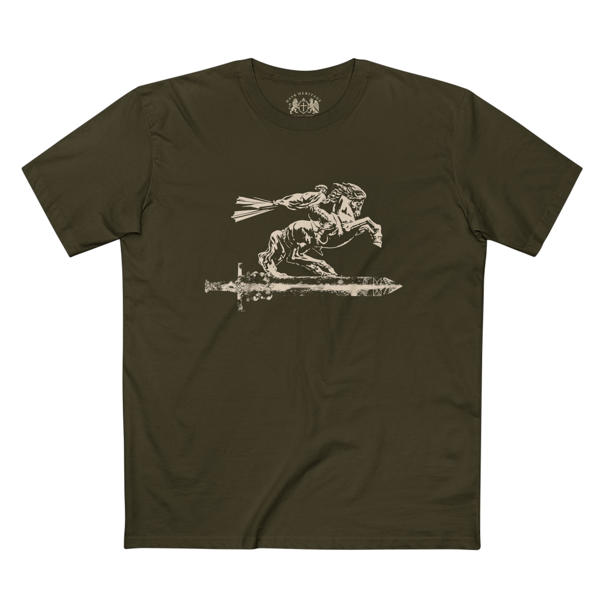 Sasuntsi Davit T-Shirt — Warrior of Sassoun - Grit & Grin
