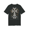 Khachkar Armenian heritage t-shirt by Hayk Heritage, EU fit detail