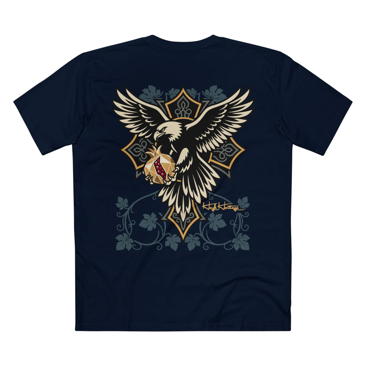 Carried Forward Armenian eagle t-shirt by Hayk Heritage, EU sizing