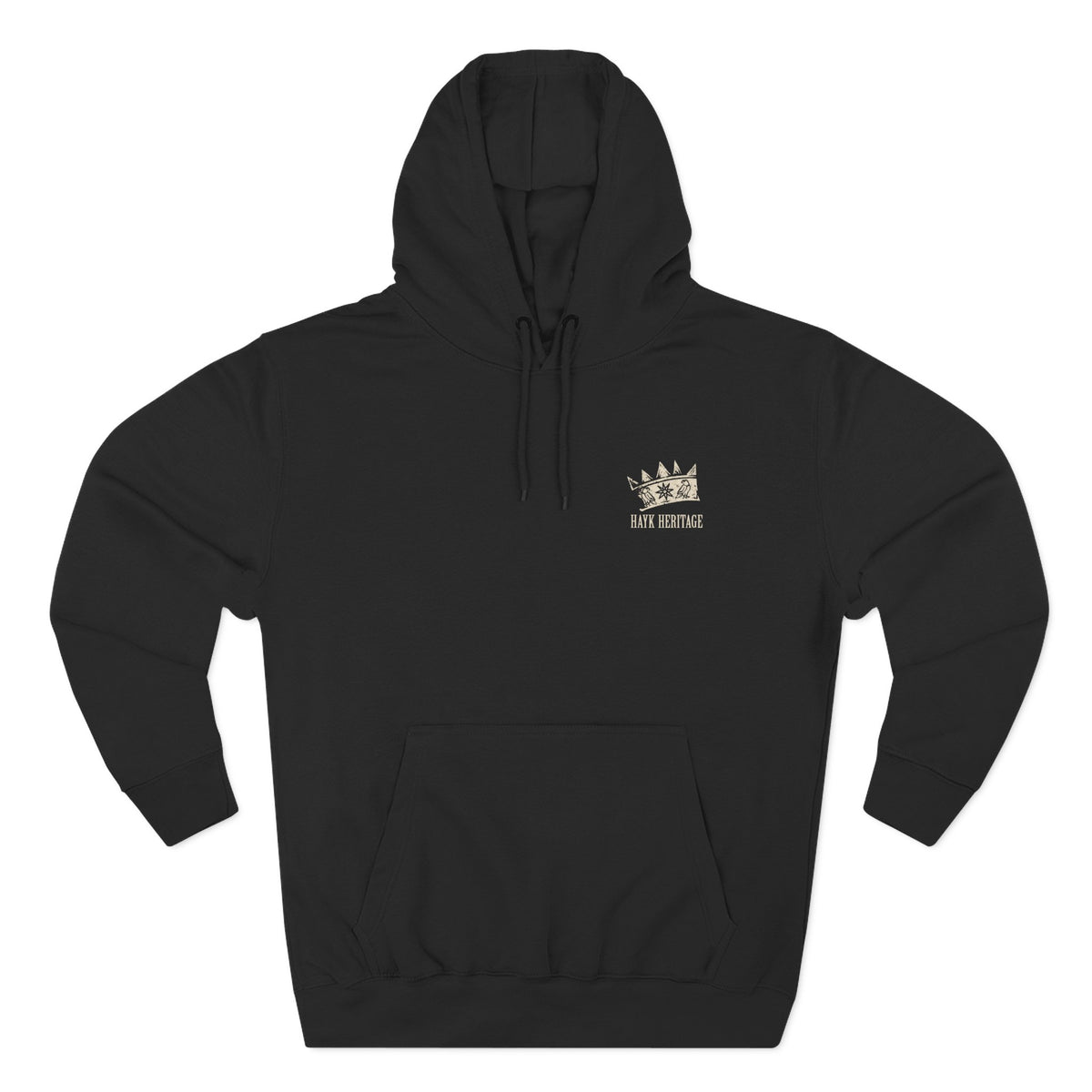 Tigran the Great hoodie by Hayk Heritage, fleece pullover with kangaroo pocket