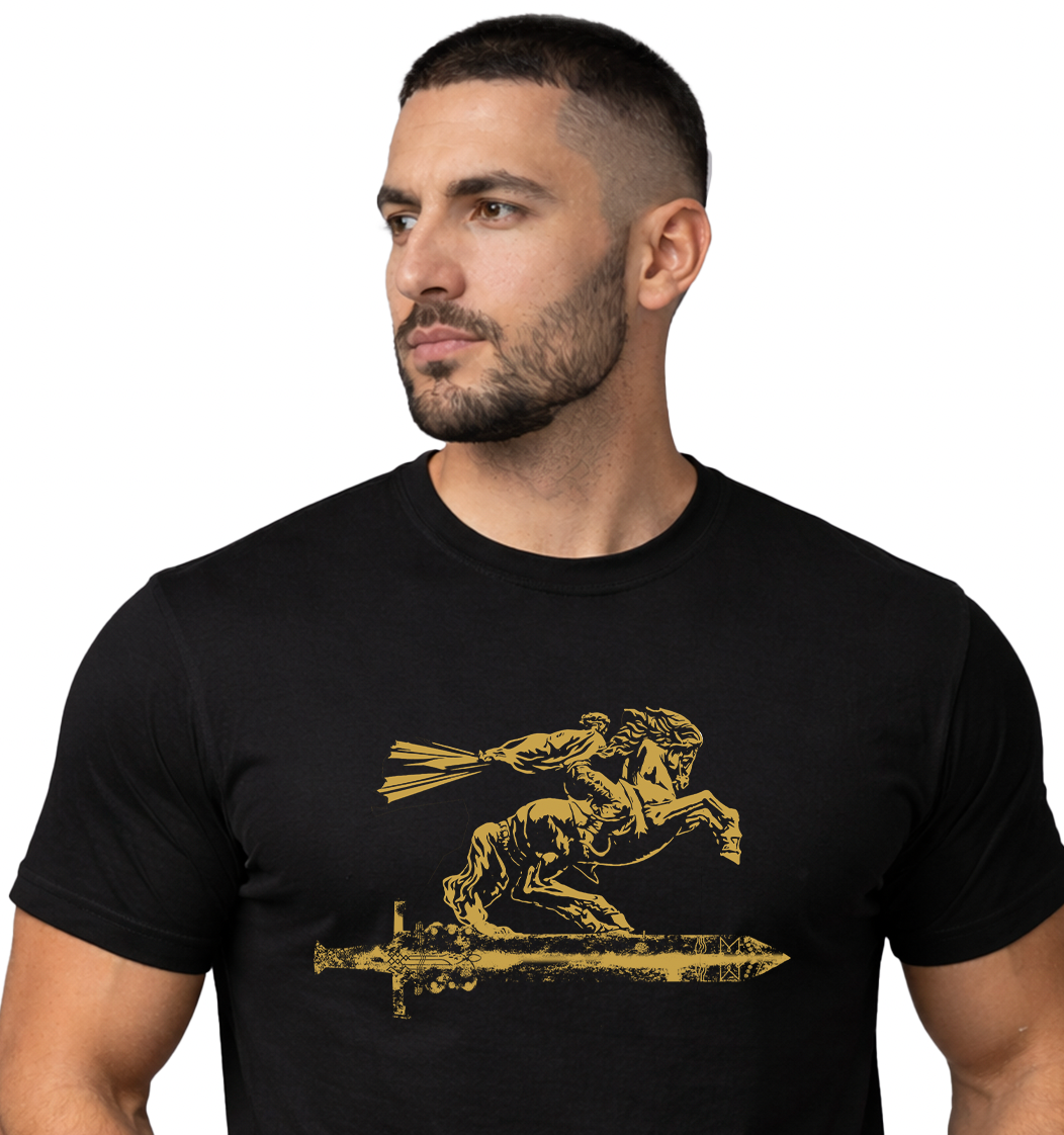 Sasuntsi Davit Warrior T-Shirt - Grit & Grin