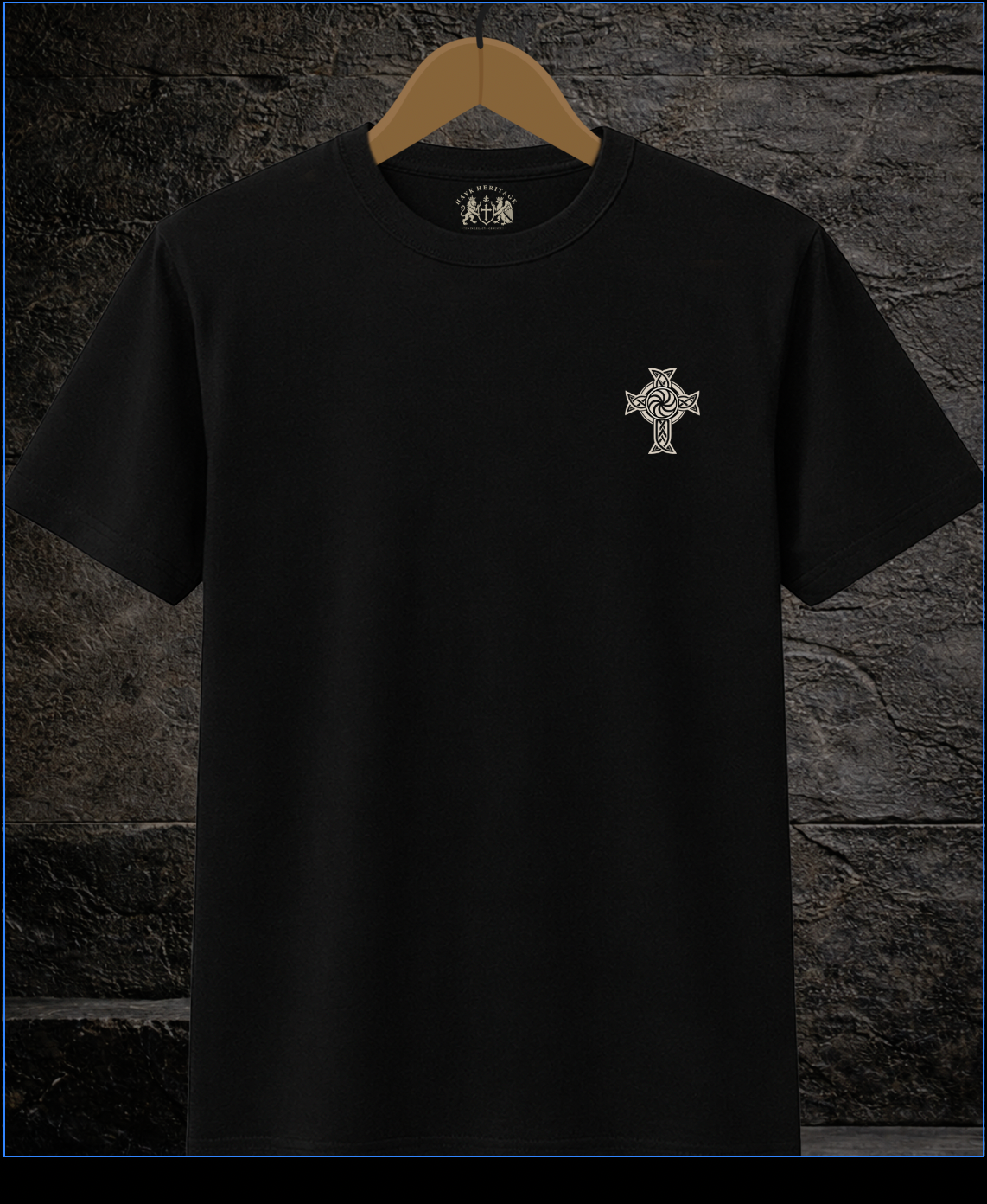Armenian Heritage Crest Tee | Eagle, Lion & Cross - Grit & Grin