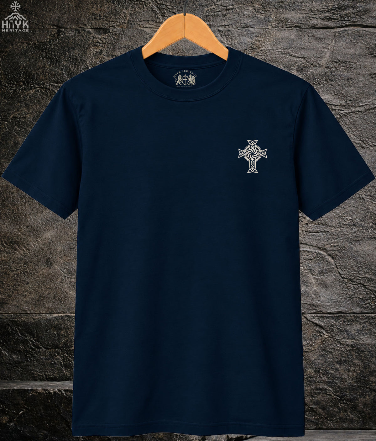Armenian Heritage Crest Tee | Eagle, Lion & Cross - Grit & Grin