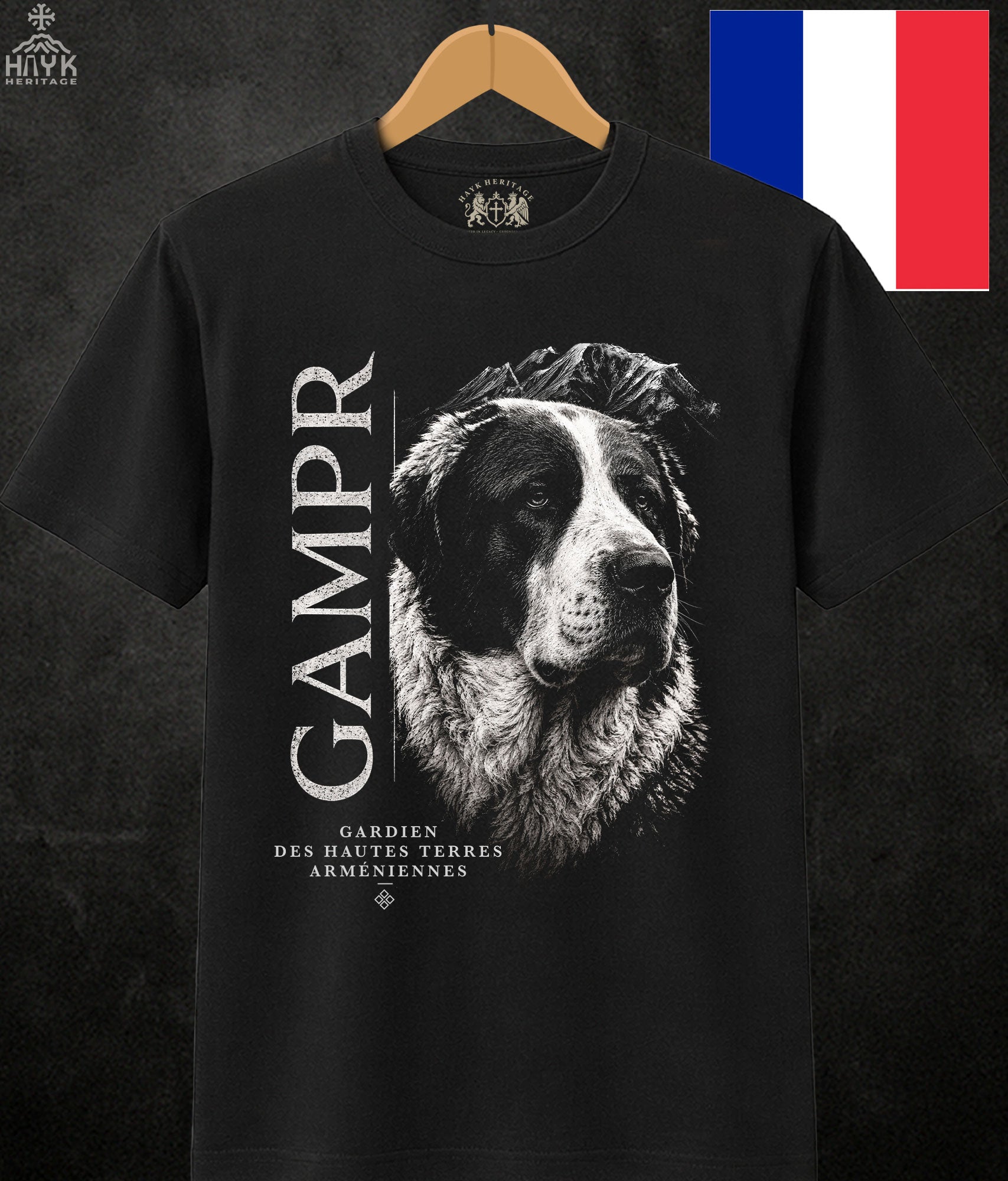 GAMPR T-Shirt — Gardien Ancestral des Hauts Plateaux Arméniens - Grit & Grin