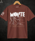 Monte Melkonian Armenian t-shirt in brown colorway